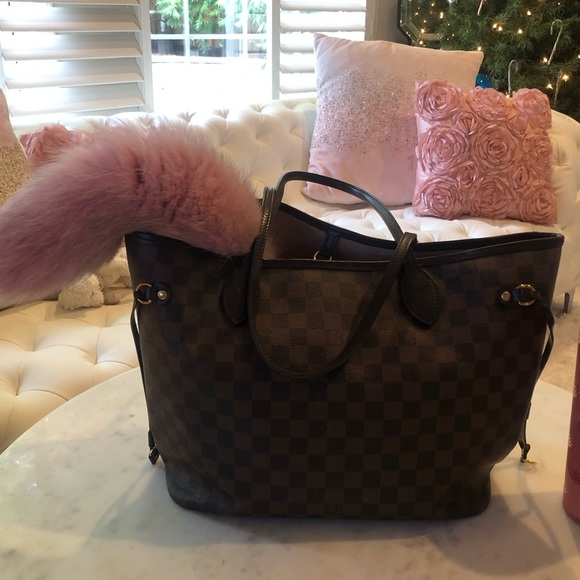 Mink Keychain Pink XLg 12.5" in length - Picture 5 of 5